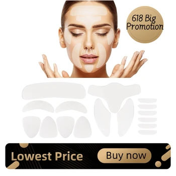 

256PCS Facial Patch Forehead Petal Wrinkle Remover Strips Smooth Face Lift Tape Medical Grade Tape High High Quality New