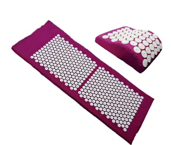 

Acupressure Cushion(128*48cm) Acupuncture Sets Relieve Stress Back Pain Massage Mat/Pillow Massage Mat Massage and Relaxation