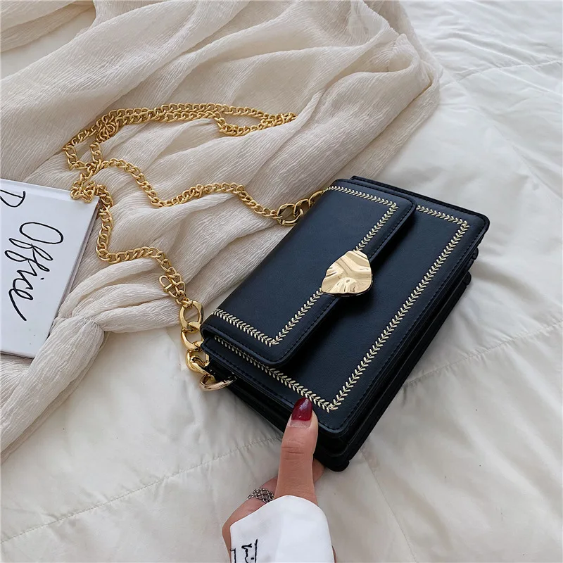 

High Grade Sense Bag Western Style Shoulder Bag Women's Versatile INS WOMEN'S Bag Summer New Style 2019 Popular Chain Shoulder B