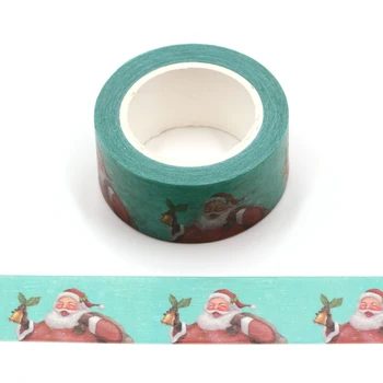 

Santa Claus Decorative Adhesive Tape Christmas Masking Washi Tape DIY Scrapbooking Sticker Label stationery