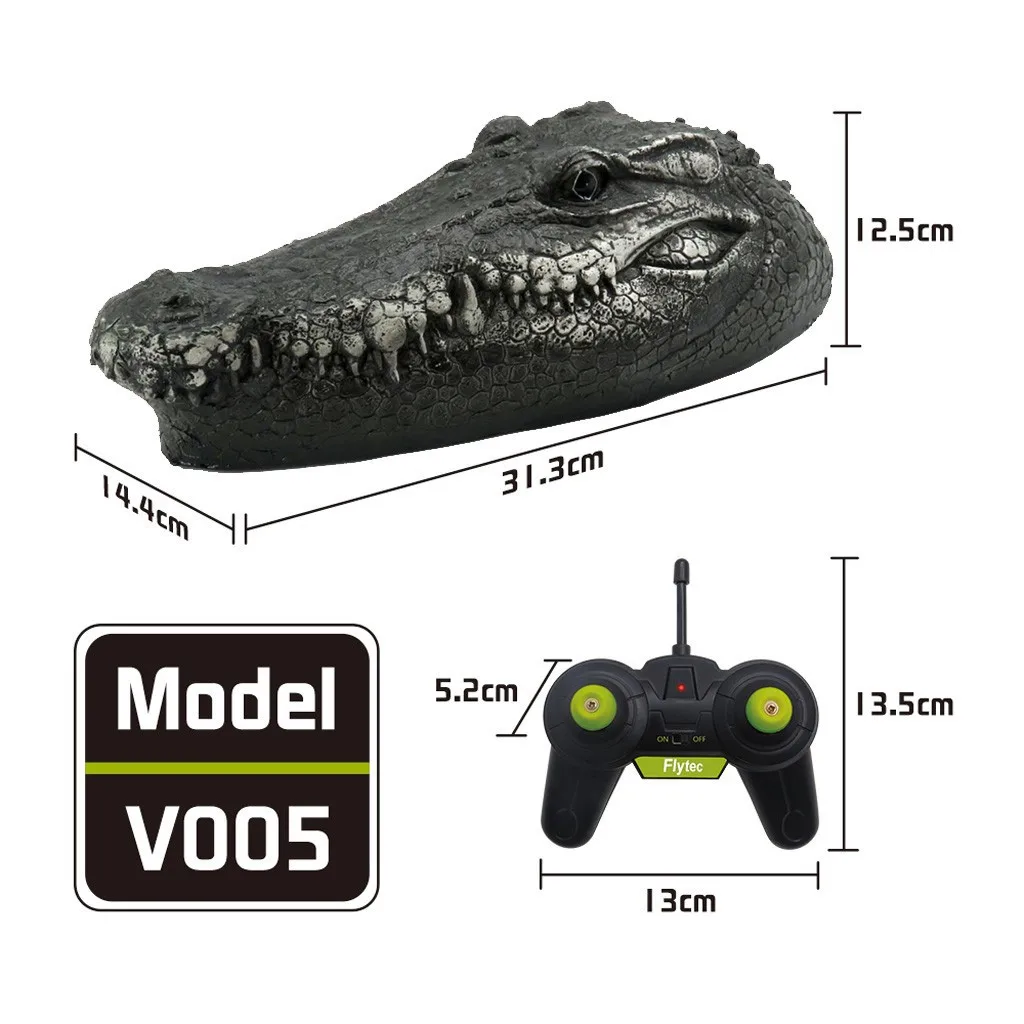Flytec V005 RC Boat 2.4G Simulation-Crocodile Head Water Racing Electrical Remote Control Kids toys Juguetes brinquedos игрушки Flytec V005 RC Boat 2.4G Simulation-Crocodile Head Water Racing Electrical Remote Control Kids toys Juguetes brinquedos игрушки