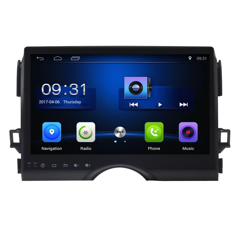 9 &quotAndroid 10! Автомобильный DVD PC мультимедийный плеер GPS Navi Стерео Радио Fit Toyota Reiz 2013 +