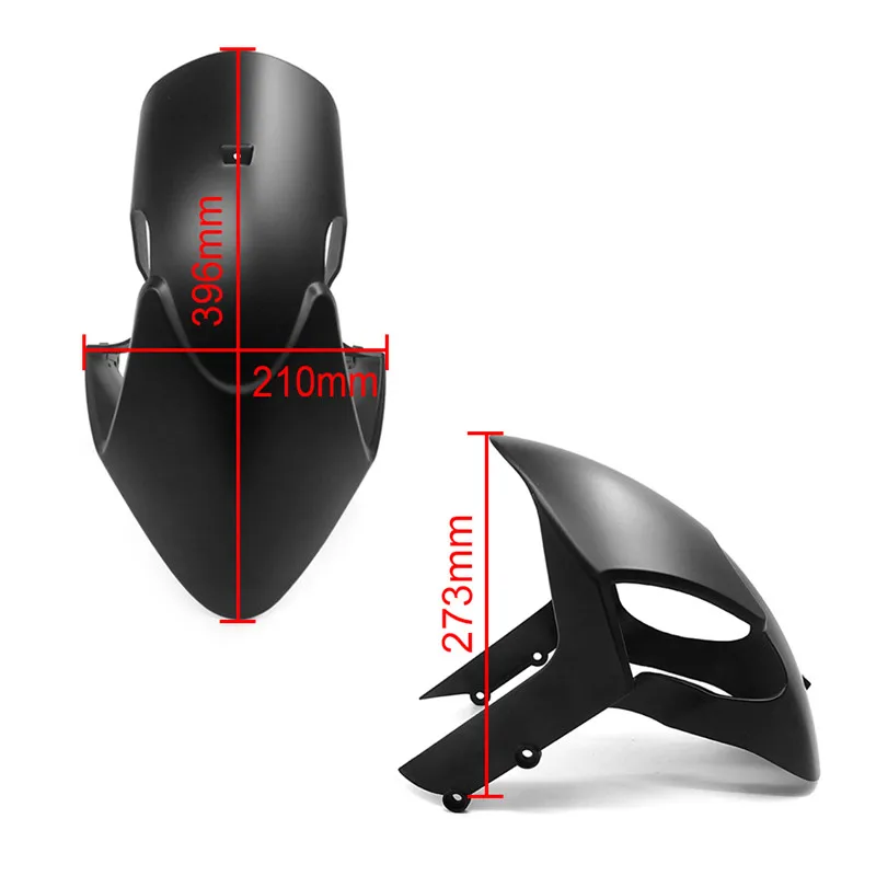 

Painted Matte Black Motorcycle Front tire Fender Mudguard Splash Guard Protector For Ducati Monster 696 796 1100 EVO ABS 1100S