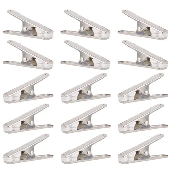 

24 Pcs Portable Multifunctional Lightweight Durable Laundry Clips Clothes Drying Clip Hanger Clips for Domitory Hotel