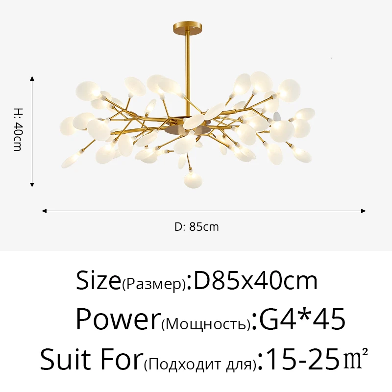 antler chandelier Nordic Living Room Chandeliers Simple Modern Home Atmosphere Dining Bedroom Lamp New Firefly Ceiling Decoration Light Fixture shell chandelier Chandeliers