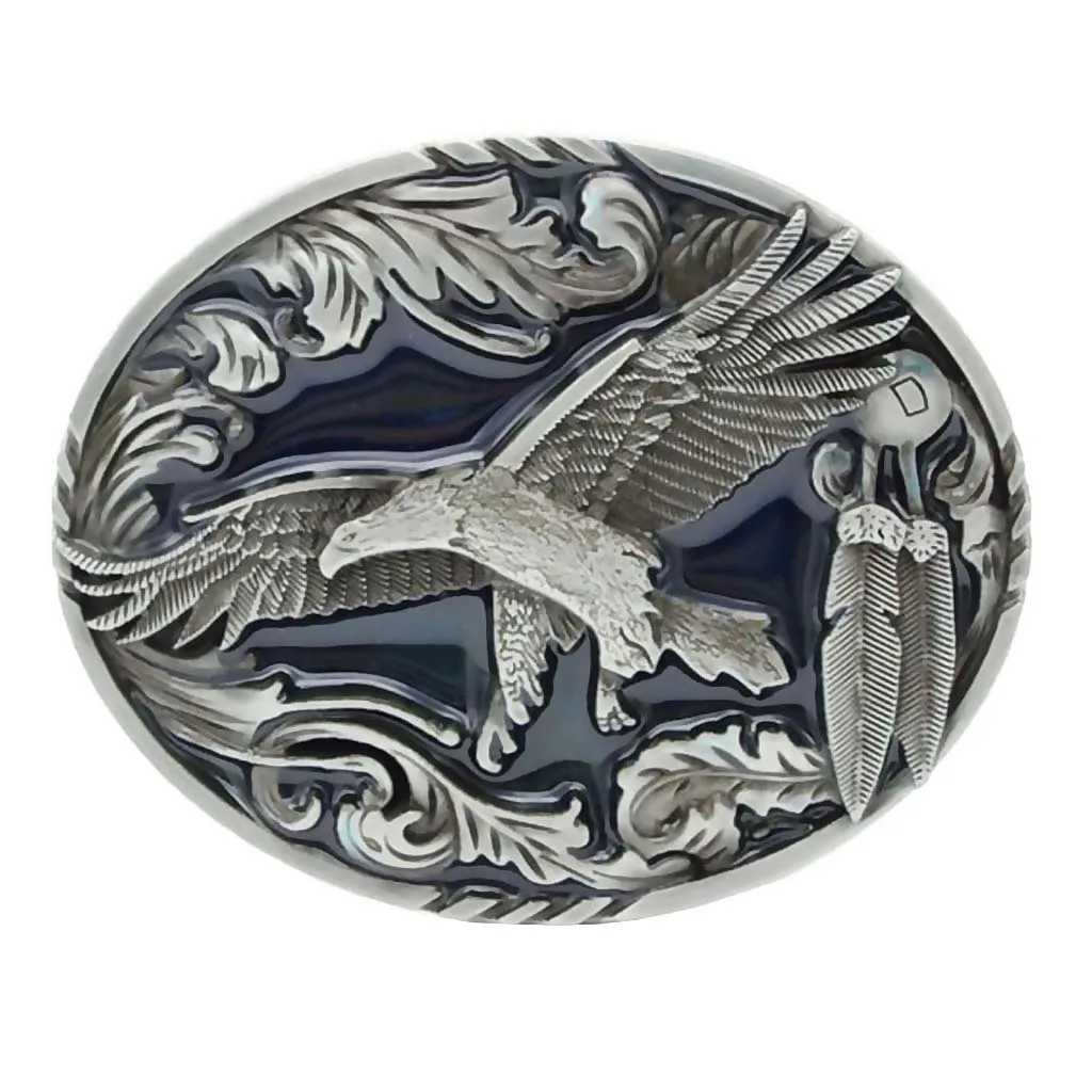 Fashion Belt Buckle American Western Cool Cowboy Style Belt Buckle Eagle Buckle Belt head Mens