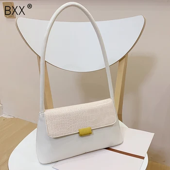 

[BXX] Crocodile Pattern Crossbody Bags For Women 2020 Summer Fashion Shoulder Handbags Female Travel Lock Cross Body Bag HM938