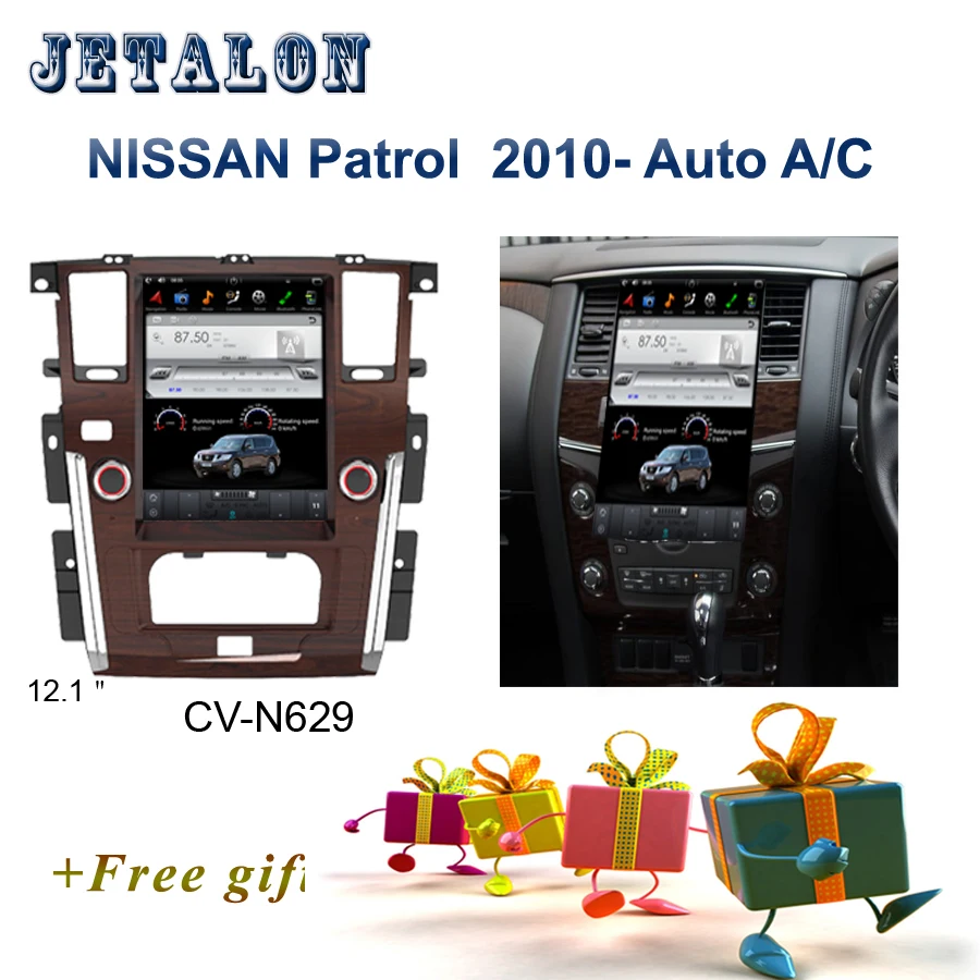 PX6 Смарт 12," ips экран Tesla навигация для NISSAN Patrol на Android автомобильный Радио плеер gps видео рекордер Автомобильный мультимедийный