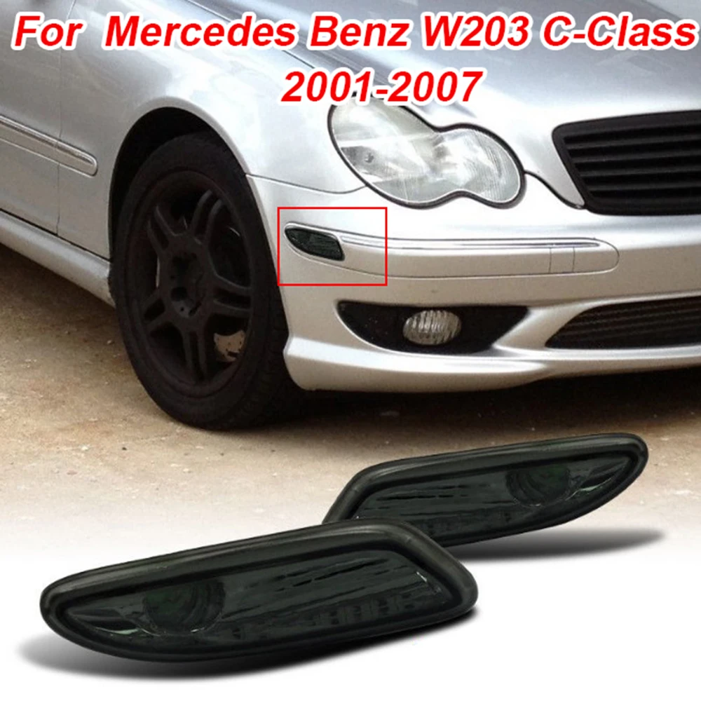 2* Сигнальный стояночный бампер светильник набор для Mercedes-Benz W203 c-класс 2001-2007