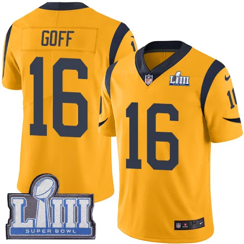 Супер Rams Bowl Лос-Анжелес Джерси 30 Тодд Герли II 99 Аарон Дональд 18 Купер Kupp 12 Брэндин повара сшитые майки - Цвет: 3