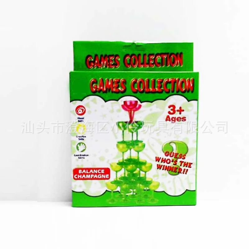 

Fun Jenga 23pcs Stacked Cup Balance Game Children'S Educational ENLIGHTEN Toy Stacked Cup