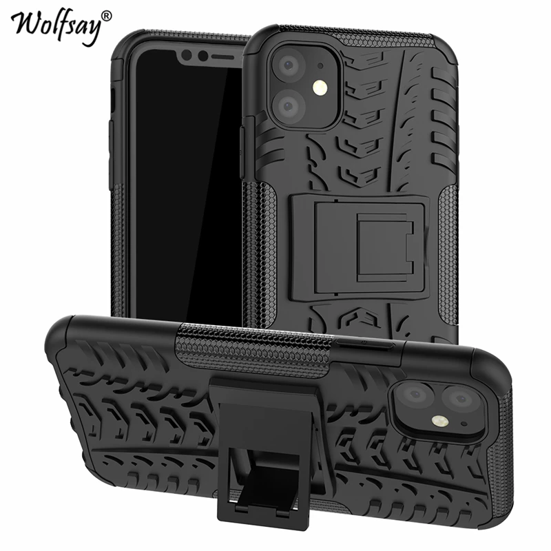 Cases For Iphone 11 Case Shockproof Rubber Hard Pc Defender Armor Cover
