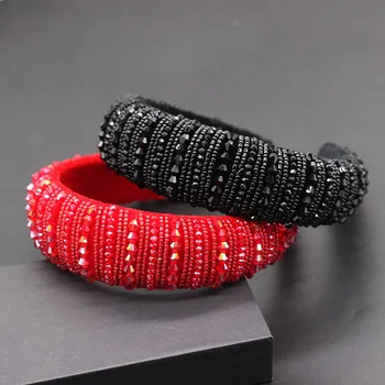 

Mesh crystal geometric headband New fashion temperament headband star with the same paragraph luxury crystal headband 699