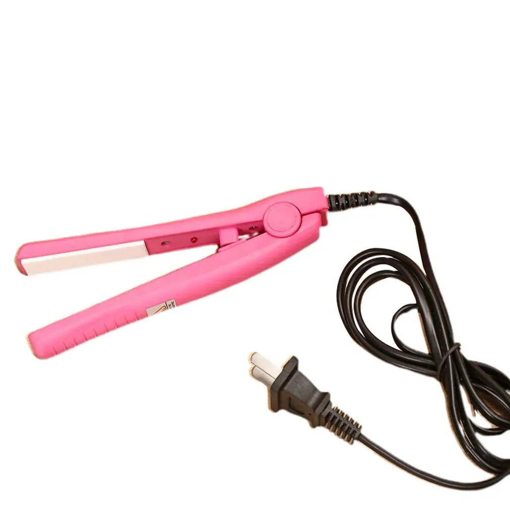 mini ceramic hair straightener