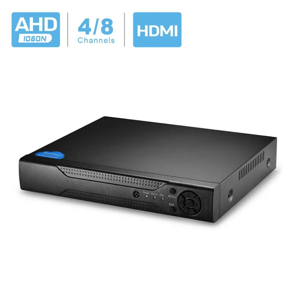AHDM DVR 4 канальный 8 AHDNH CCTV AHD Гибридный DVR/1080P NVR 4в1 видеорегистратор для камеры IP