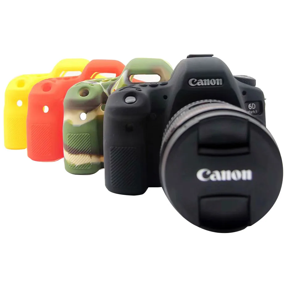 CAENBOO For Canon EOS 6D Mark II Camera Bag Soft Silicone Rubber Protective Body Cover Case Skin Mark2 | Электроника