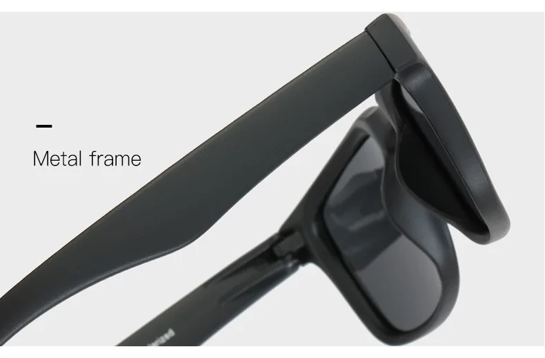 DJXFZLO фирменный дизайн поляризованные солнцезащитные очки мужские женские очки для вождения мужские очки с квадратной оправой UV400 очки