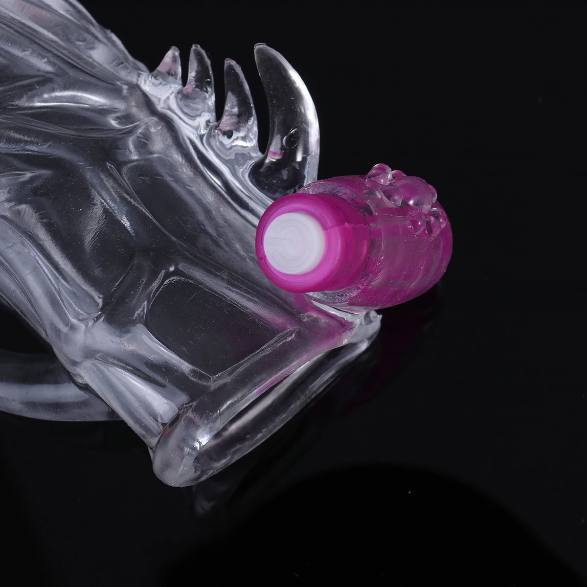 Flexible Silicone Condom Delay Extension Crystal Sleeve Extender Enlarger Erection Impotence Aid Stimulator Sex Massage Toys A35