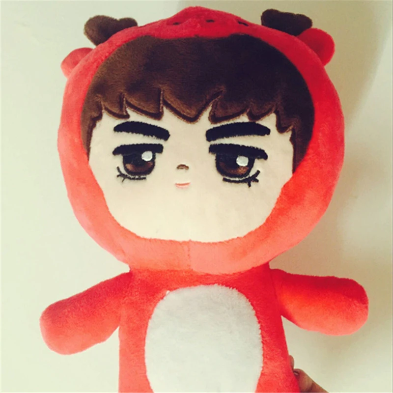 " Корея Kawaii звезда красный дракон плюшевая игрушка мягкая кукла Fanmade подарок игрушки кукла мягкая PP Хлопок Мягкие куклы плюшевые вентиляторы подарки игрушка