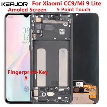 

Lcd Display For Xiaomi Mi 9 Lite Lcd Screen+Display Screen With Fingerprint Amoled Screen Replacement For Xiaomi Mi CC9 6.39''