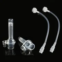 1 Set Children Bottle Straw Liquid Silicone Feeding Sippy Drink Cup Accessory for Baby Children Bottle 1