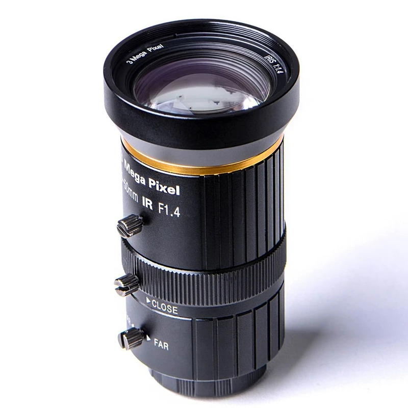 1/2. 5-дюймовый 3MP 5-50 мм C-Mount Zoom Lens для IMX477 Raspberry Pi HQ Camera с фотоадаптером | Мобильные