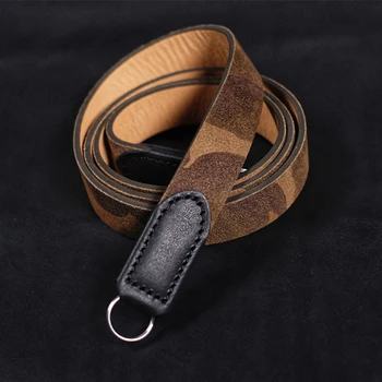 

Cam-in winter new LCS-066 camera strap round interface cowhide lanyard camouflage color For Nikon Canon Sony