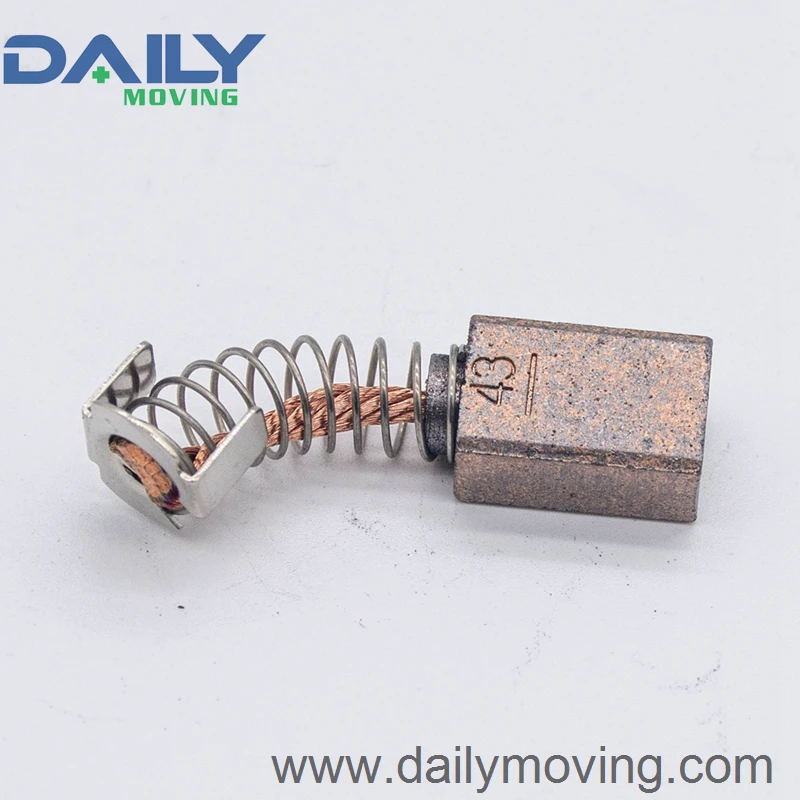 7mm*11mm #43 motor carbon brush for mobility scooter parts or power wheelchair parts  10pcs a Pack