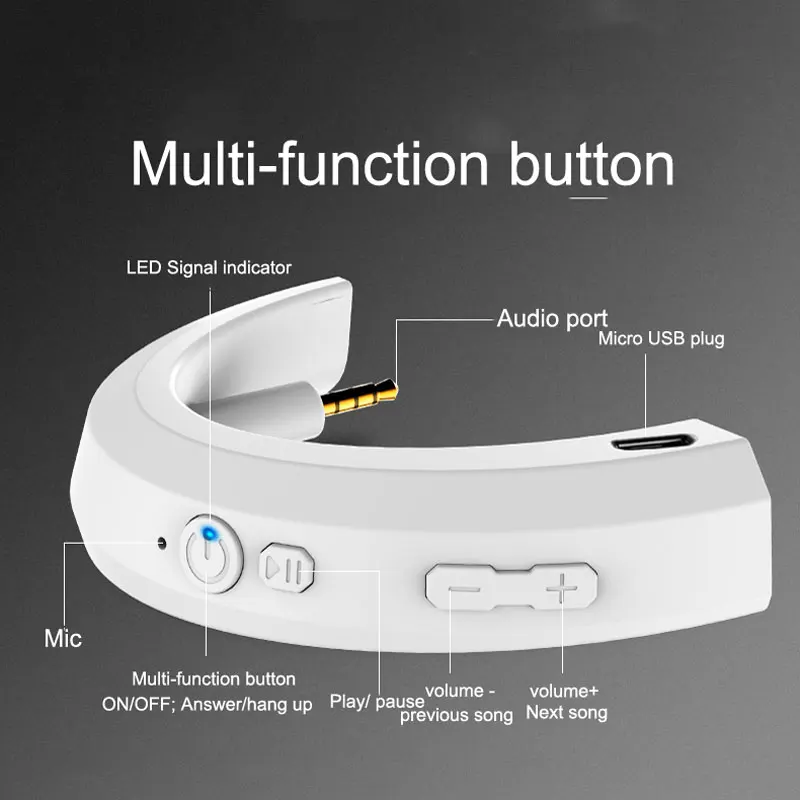 APTX Bluetooth Adapter for Bose QC15 QC25 for QuietComfort 15 Headphone Transmitter Wireless Adapters Receiver for IOS Android