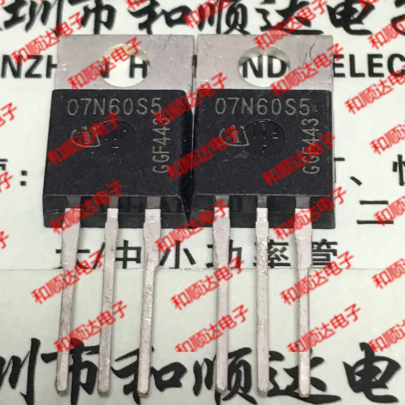 Original New 5pcs / 07N60S5 SPP07N60S5 TO-220 650V 7.3A
