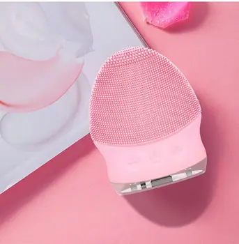 

Electric Facial Cleanser Silicone Face Cleansing Brush Electric Face Cleanser Cleansing Skin Deep Washing Massage Brush Tools