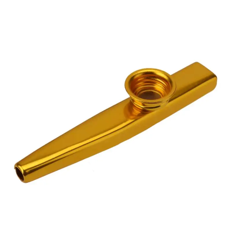 6 шт. легкий металлический Kazoos комплект для малышей детей студентов флейта музыкальный инструмент