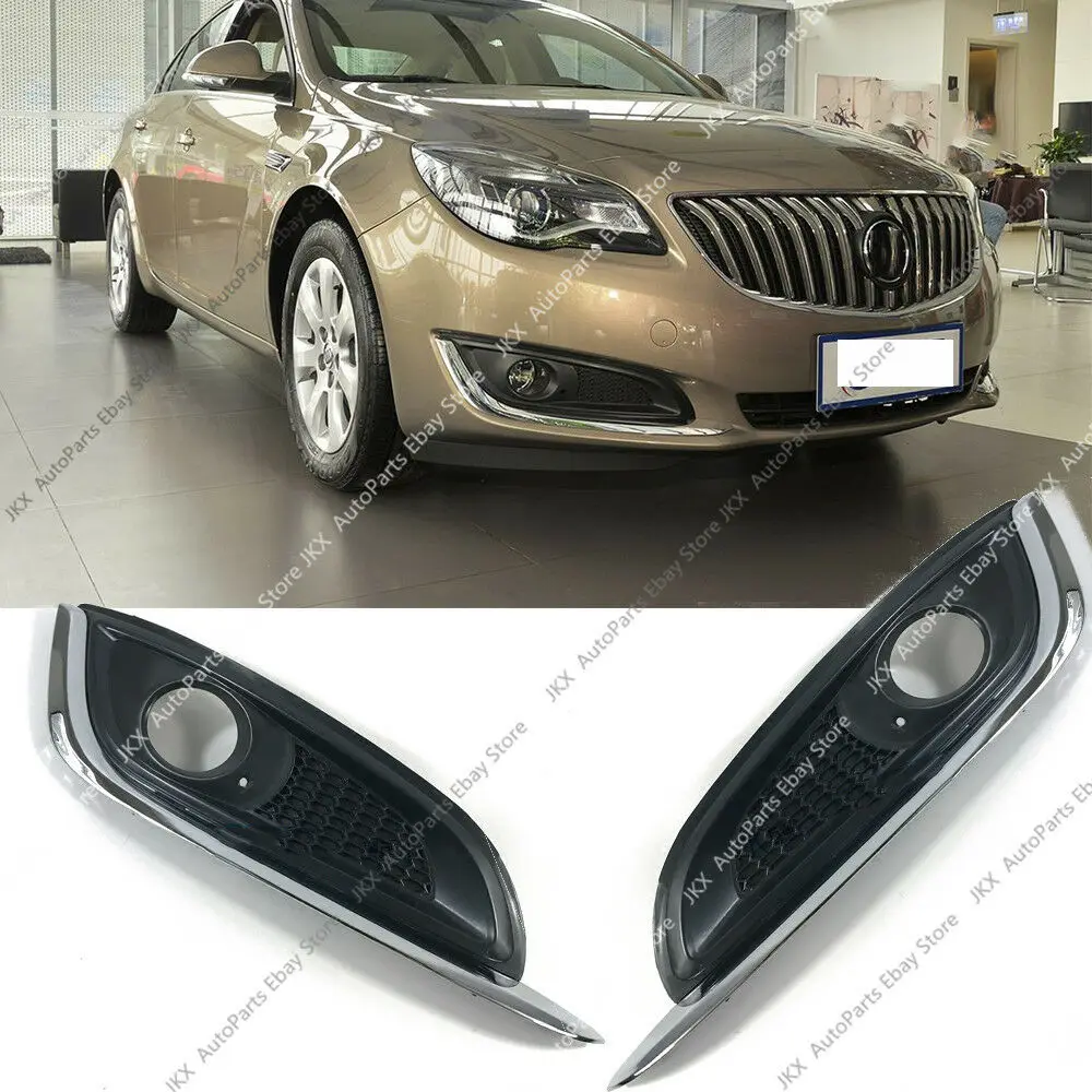 Подходит для Buick Regal Высокое качество Хром передний бампер Безель противотуманный светильник 1 пара