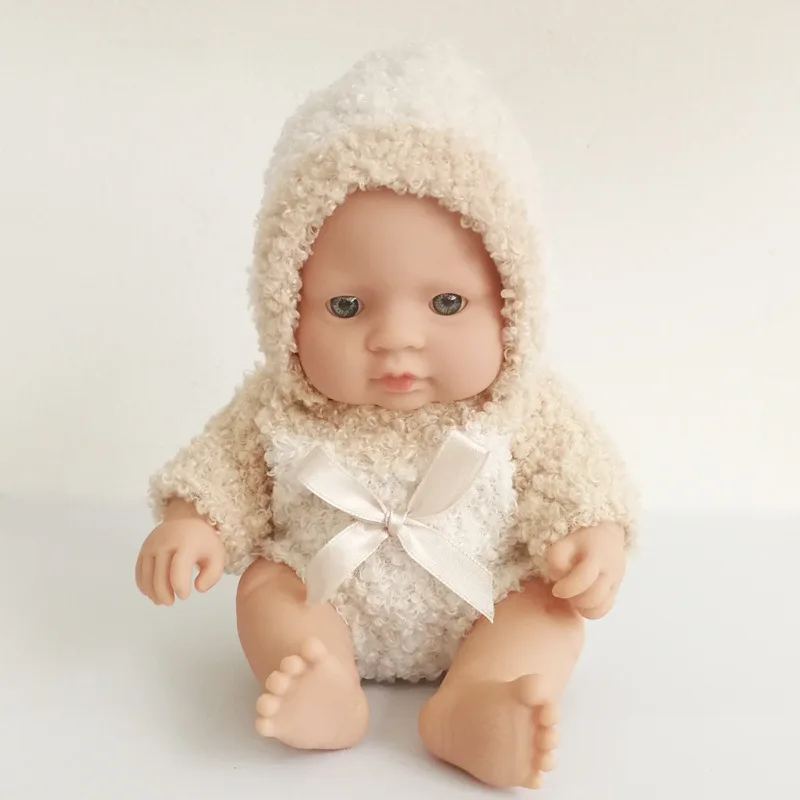 

Baby Doll Environmental-protection Cloth 8-Inch Model Primary Doll Doll Adorable Expression Face Vinyl Baby Toys
