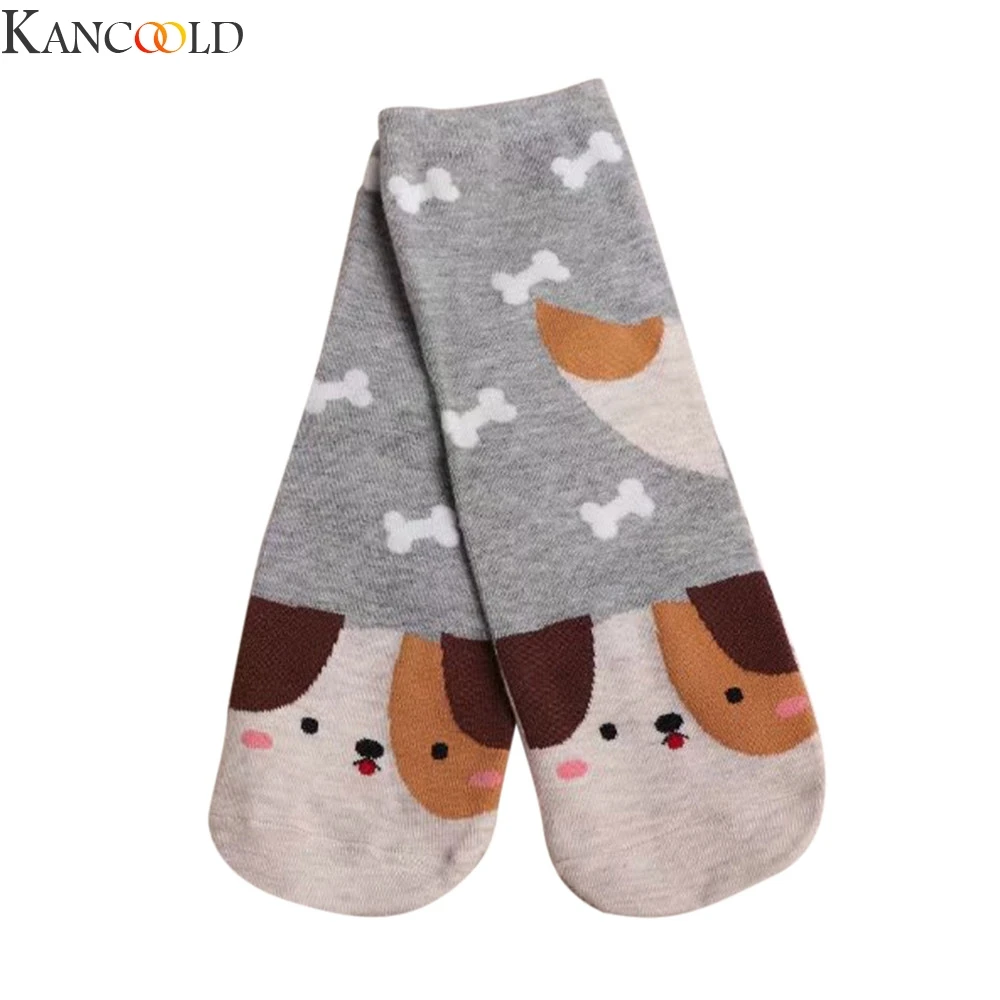 KANCOOLD/женские носки; женские хлопковые теплые мягкие носки для девочек; короткие носки до щиколотки; сезон осень-зима; Новинка; модные высококачественные носки с мягкой подошвой