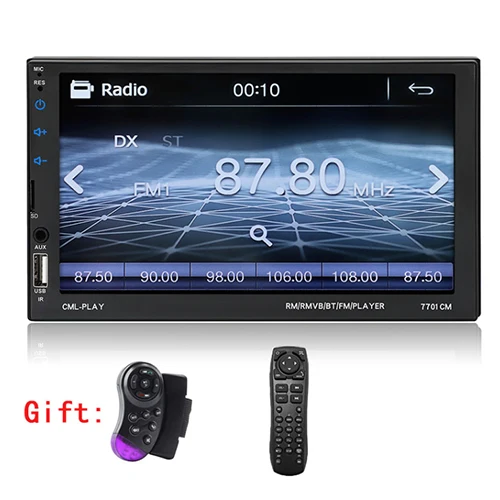 Maiyue star 7 дюймов HD Touch 2 Din автомагнитола автомобильный мультимедийный плеер Автомагнитола MP5 USB Bluetooth аудио стерео камера заднего вида - Цвет: Car MP5 Player