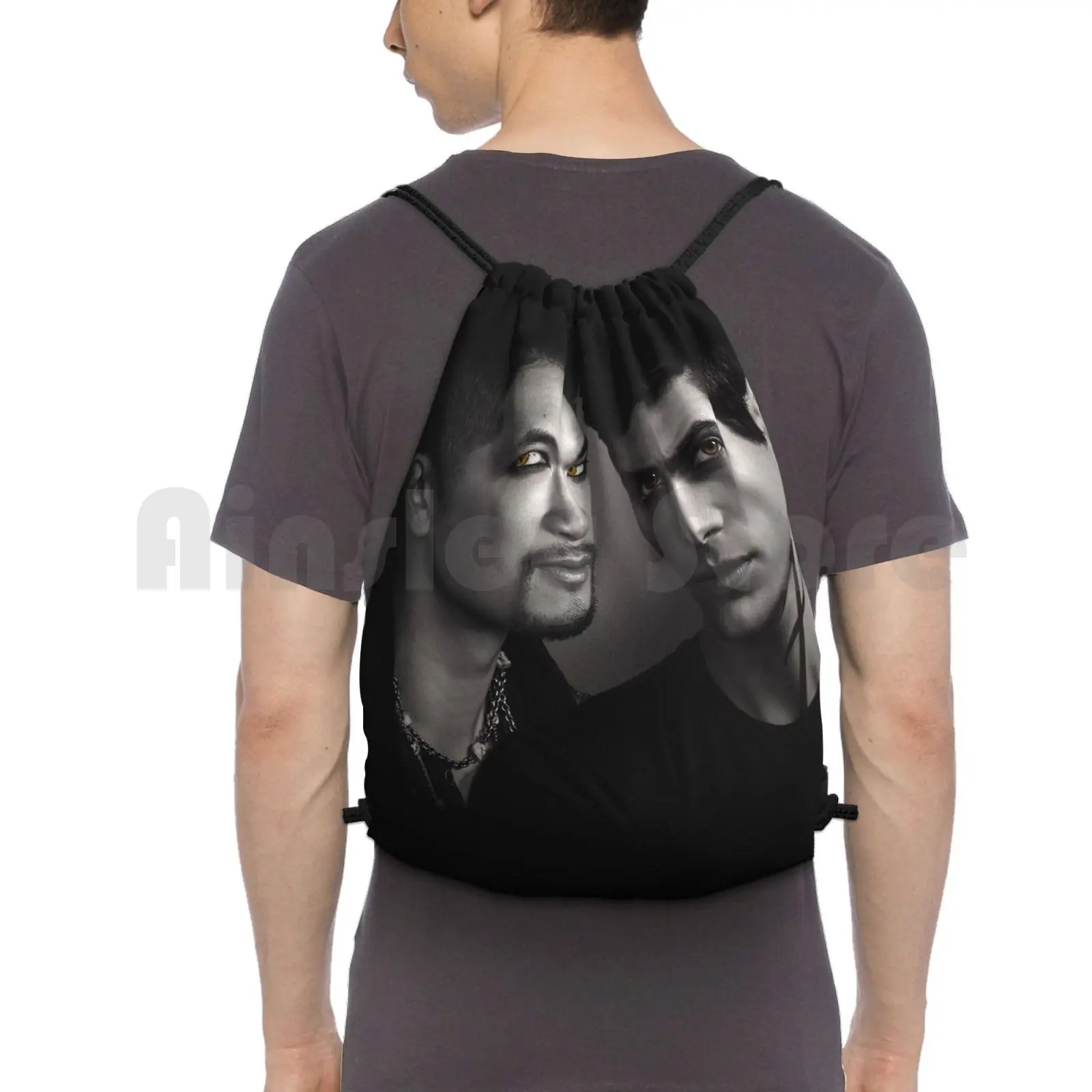 

Malec Backpack Drawstring Bag Riding Climbing Gym Bag Malec Shadowhunters Magnus Bane Alec Lightwood Lightwood Alexander