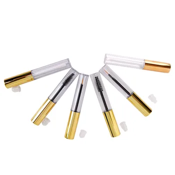 

Hot 1x Eyelash tube + 1x Eyeliner tube + 1x Lip Gloss tube Empty Cosmetic Tube with Wand Funnels Rubber Inserts DIY Container