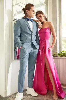 

Trendyol Slits Evening Dress TPRSS19DE0045