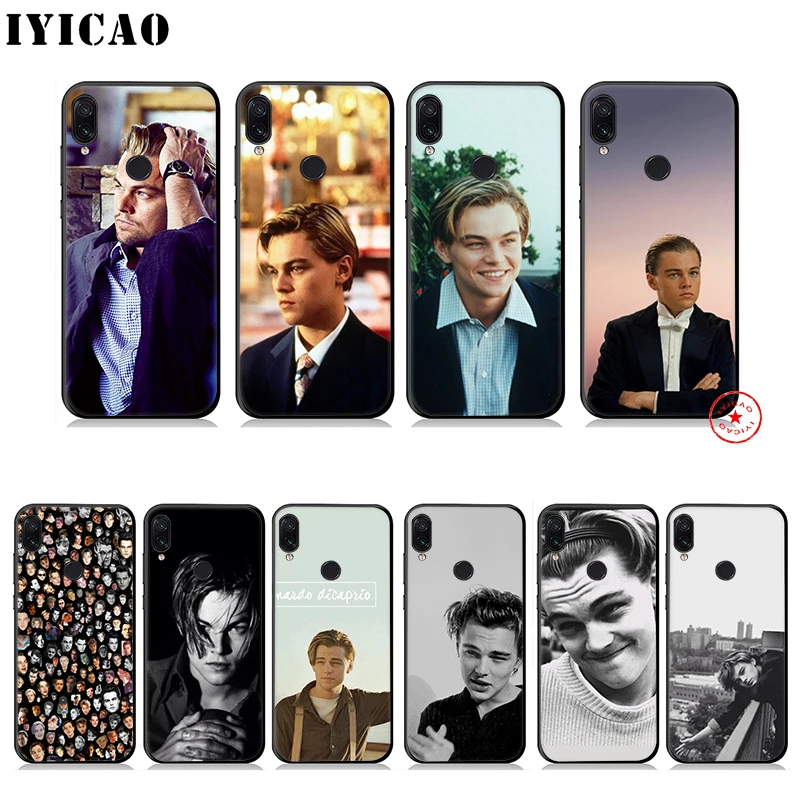 Мягкий чехол IYICAO Leonardo Dicaprio Young для Redmi K20 8A 7A 7 6 Pro 6A 5 Plus 5A 4X 4A S2 Go силикон |