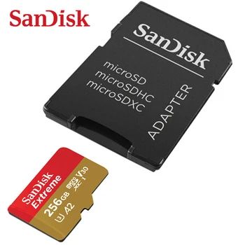 

SanDisk A2 Extreme Micro SD Card 64GB Memory Card 128GB TF Card 256GB 160MB/s USB Flash for Smartphone