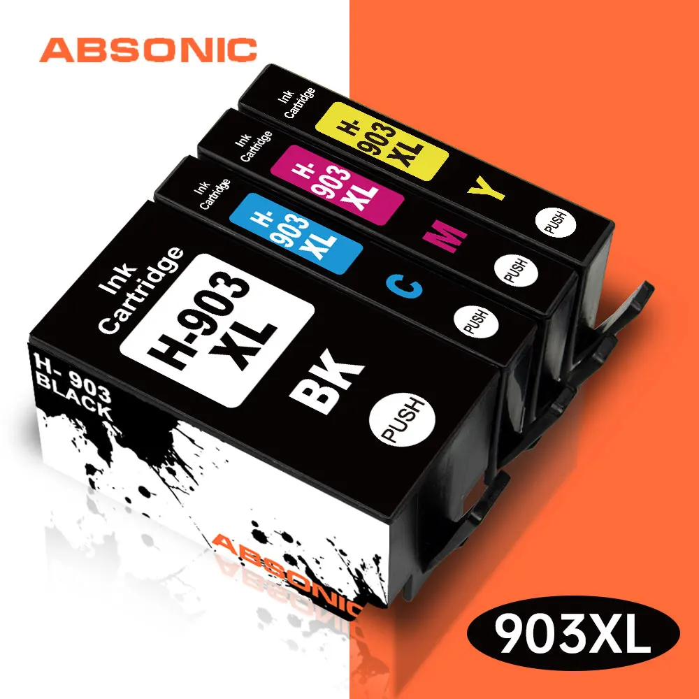 Cartucho de tinta Compatible con HP 903XL 903 HP 903XL HP 903 HP903 para  impresora de tinta HP OfficeJet Pro 6950 6960 6970 todo en uno|Cartuchos de  tinta| - AliExpress