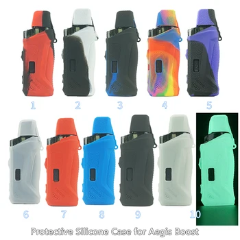 

Protective Protect Silicone Case for GeekVape Aegis Boost Pod System Kit Protective Skin Cover Sleeve Wrap Case Kit Shield