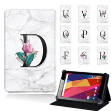 Ultra Slim Case for Argos Alba 7 Inch/8 Inch Tablet PC Pu Leather Stand Cover for Alba 10 Inch Protector Case+Pen