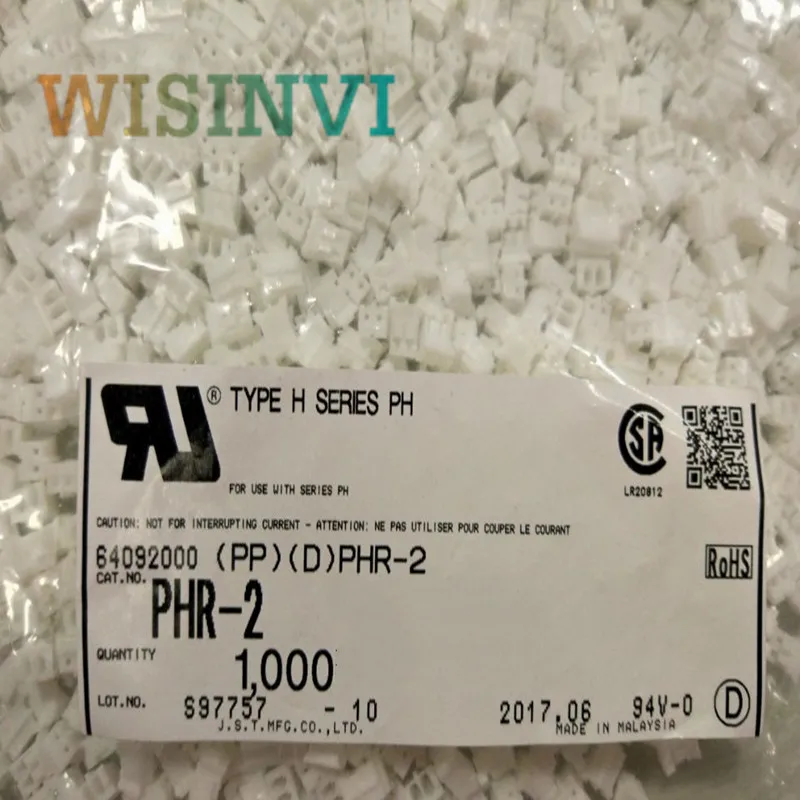 100 Stück 2 mm Gehäusestecker PHR-2 3 PHR-4 5 PHR-6 7 8 9 PHR-10 11 12 13 14 15 16 SPH-002T 004T-P0.5S – Detail 5