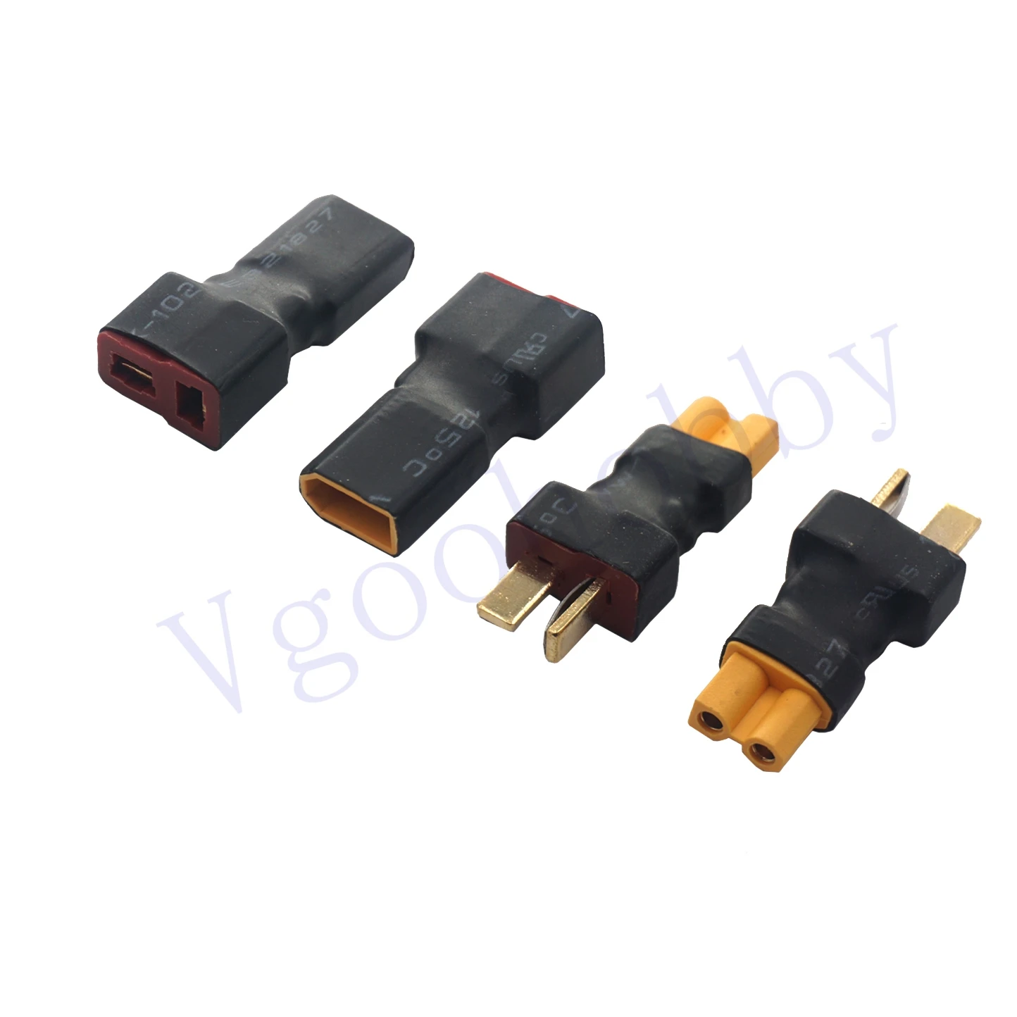 

2 пары без проводов переходник XT30-T-Plug Deans стиль гнездо штекер беспроводной разъем для радиоуправляемого FPV дрона автомобиля Lipo NiMH Зарядное у...