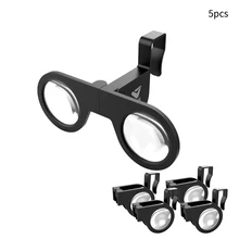 Ультра-светильник, универсальная Виртуальная реальность, для домашнего использования, светильник, вес, 3D очки, складные, эргономичные, для кинотеатра, ТВ, практичные очки, легко носить