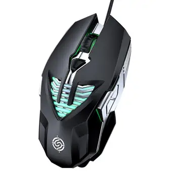 

3200DPI Competitive Gaming Mouse 6 Buttons Adjustable Wired Optical LED Computer Mice USB Cable Gaming Mouse For Laptop PC