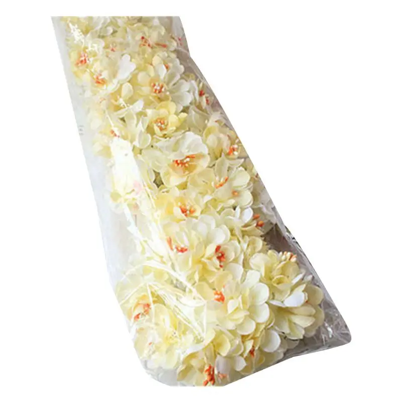 72 шт./упак. 3,8 см маленький градиент искусственный цветок гвоздики для рукоделия венок Свадебный букет Скрапбукинг вечерние украшения для дома - Цвет: BE