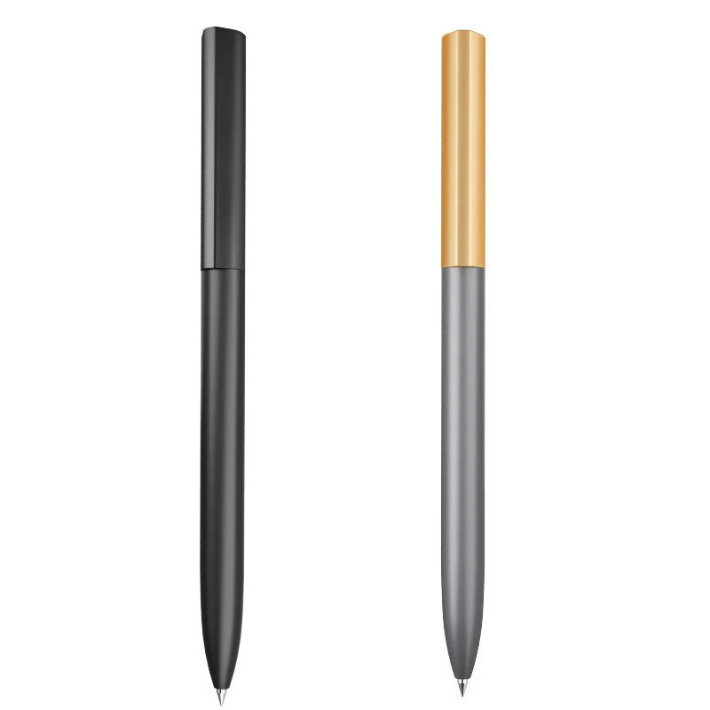 BEIFA Metal Sign Pen Ballpen Mijia Signing Pen 0.5MM PREMEC Smooth Switzerland Refill Black Ink Japan Office School Gift